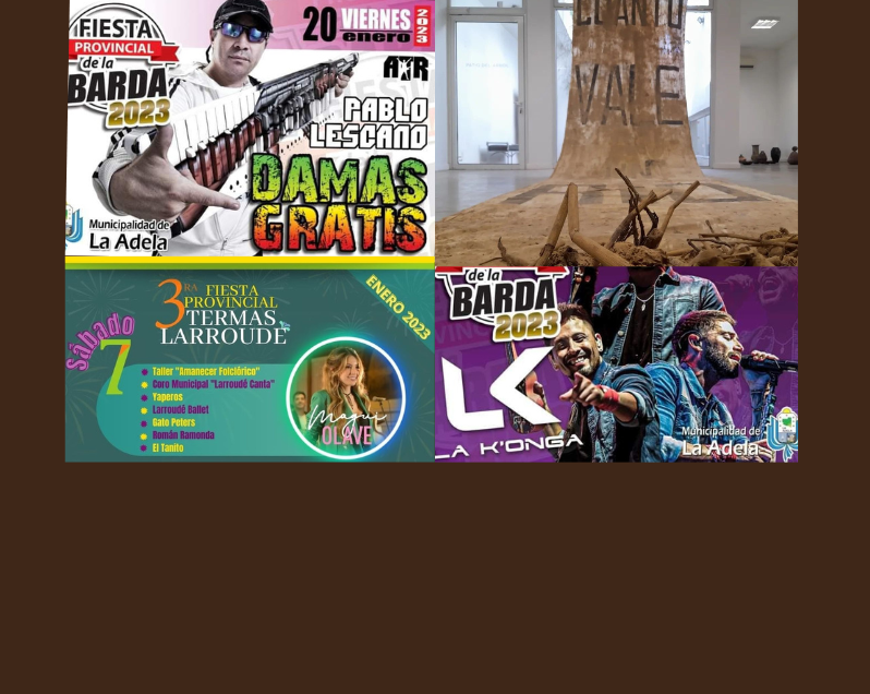 Agenda Pampeana, Eventos y Actividades de La Pampa